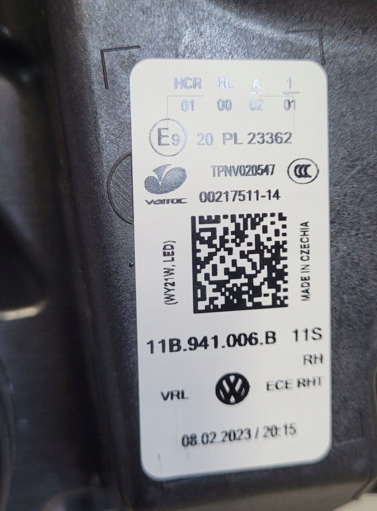 фото №6, Vw id.4 id4 фара правый лампа full led kpl.