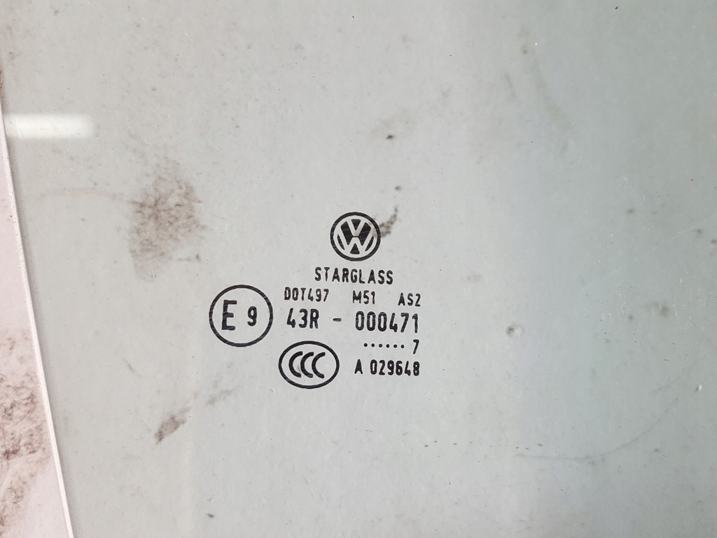 фото №2, Vw eos 07r стекло дверь правая 2007 rok