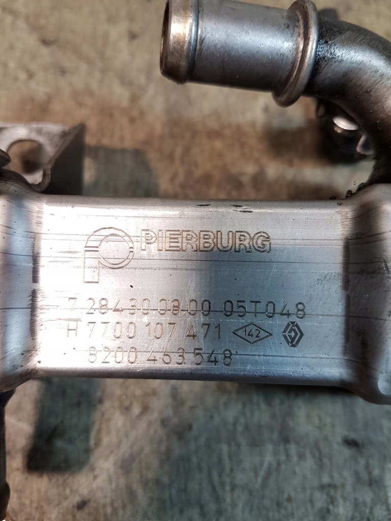 фото №6, Радиатор выхлопных газов scenic ii 1.9 dci 8200463548