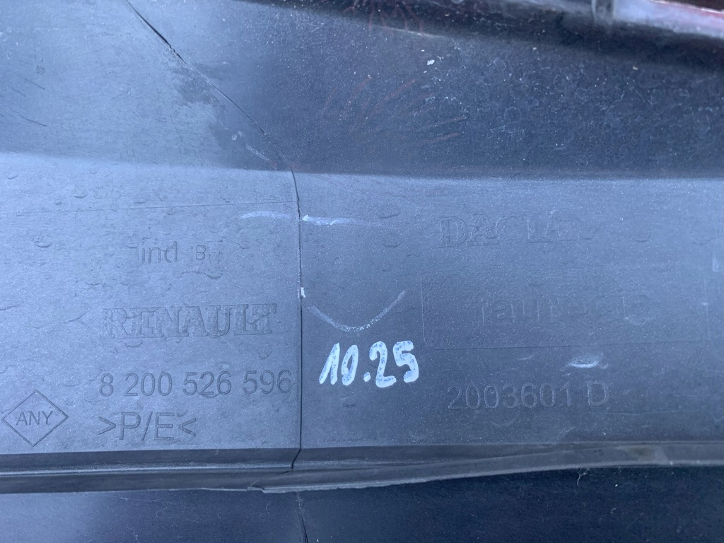 фото №6, Бампер передний dacia sandero stepway 1 i 08r 8200526596 10.25