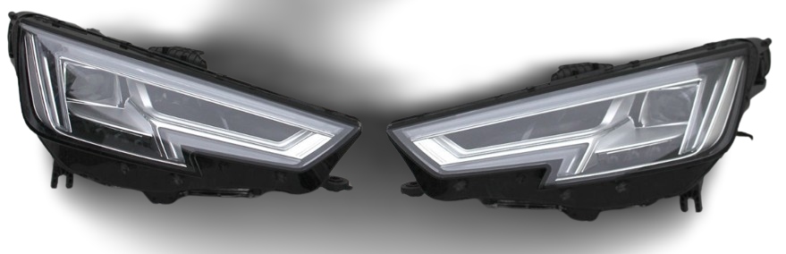 фото №9, Audi a4 b9 8w0 allroad 16- kompletny перед full led капот бампер крила