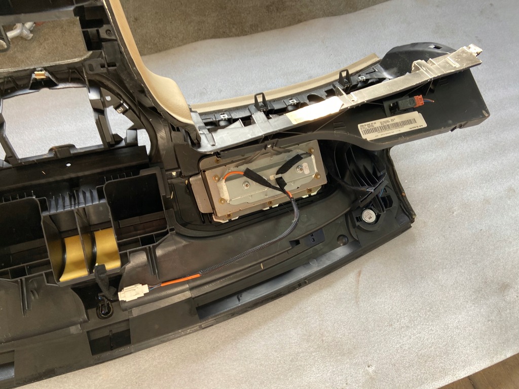 фото №10, Панель приладів приладова консоль подушки безпеки peugeot 607