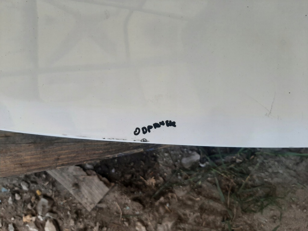 фото №8, Капот кришка двигуна renault clio iii lift білий оригінальна ov369