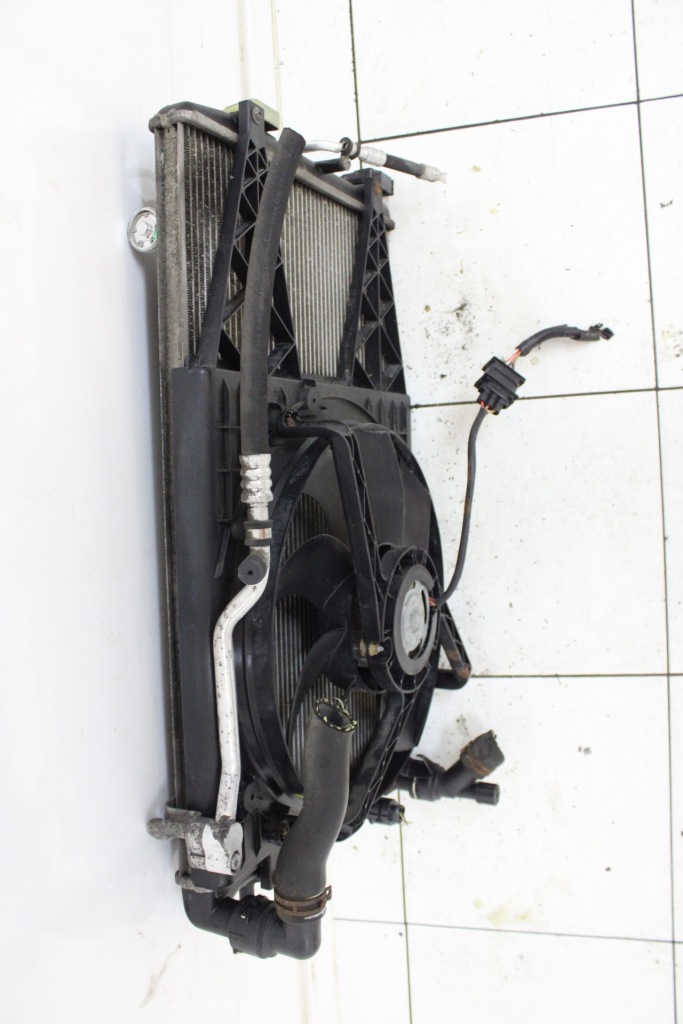 фото №5, Комплект радіатор вентилятор seat ibiza iii lift 2008r 1.9 tdi 6q0121253r