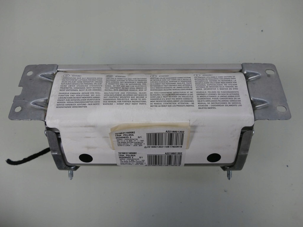 фото №1, Mercedes w221 подушка повітряна пасажира подушка безпеки