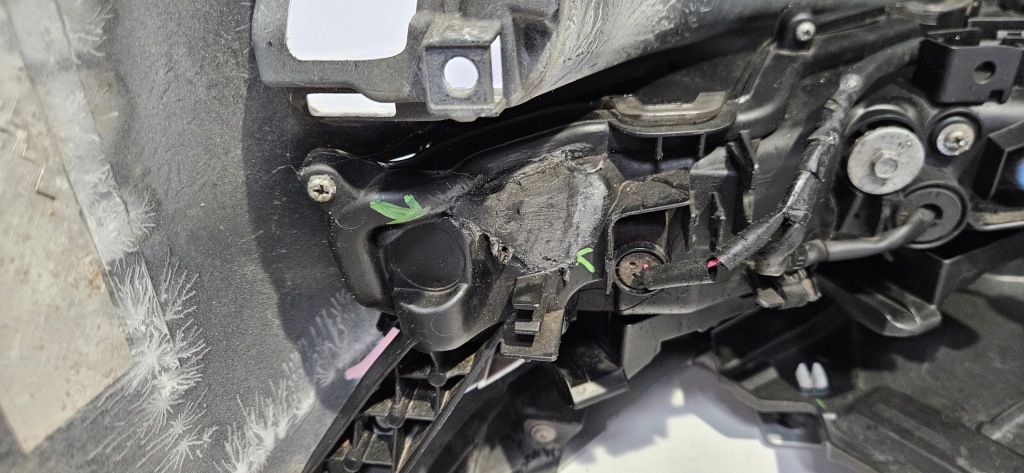 Бампер передний решётка радиатора lexus rx iv lift 19- pdc Цена