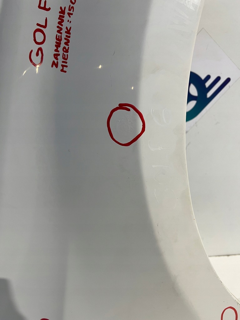 фото №8, Крыло правый передний перед vw volkswagen golf vi