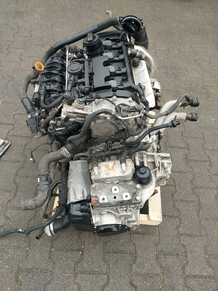 фото №9, Двигатель коробка передач редуктор vw golf 6 r tsi cdl cdlf 265 km набор стартовый