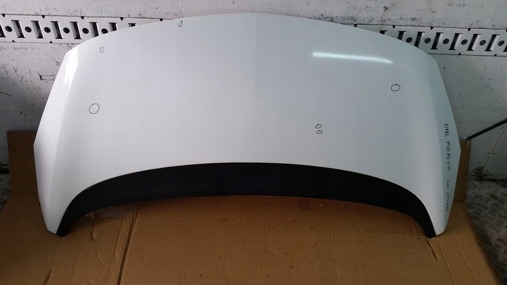 фото №1, Opel meriva ii b капот kod z474 10-17r.