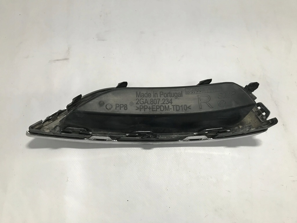 фото №6, Заглушка хром бампера задняя l/p vw t-roc 17-