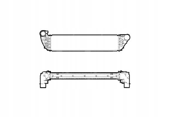 Купити Nrf 30859 радіатор повітря наддувний
