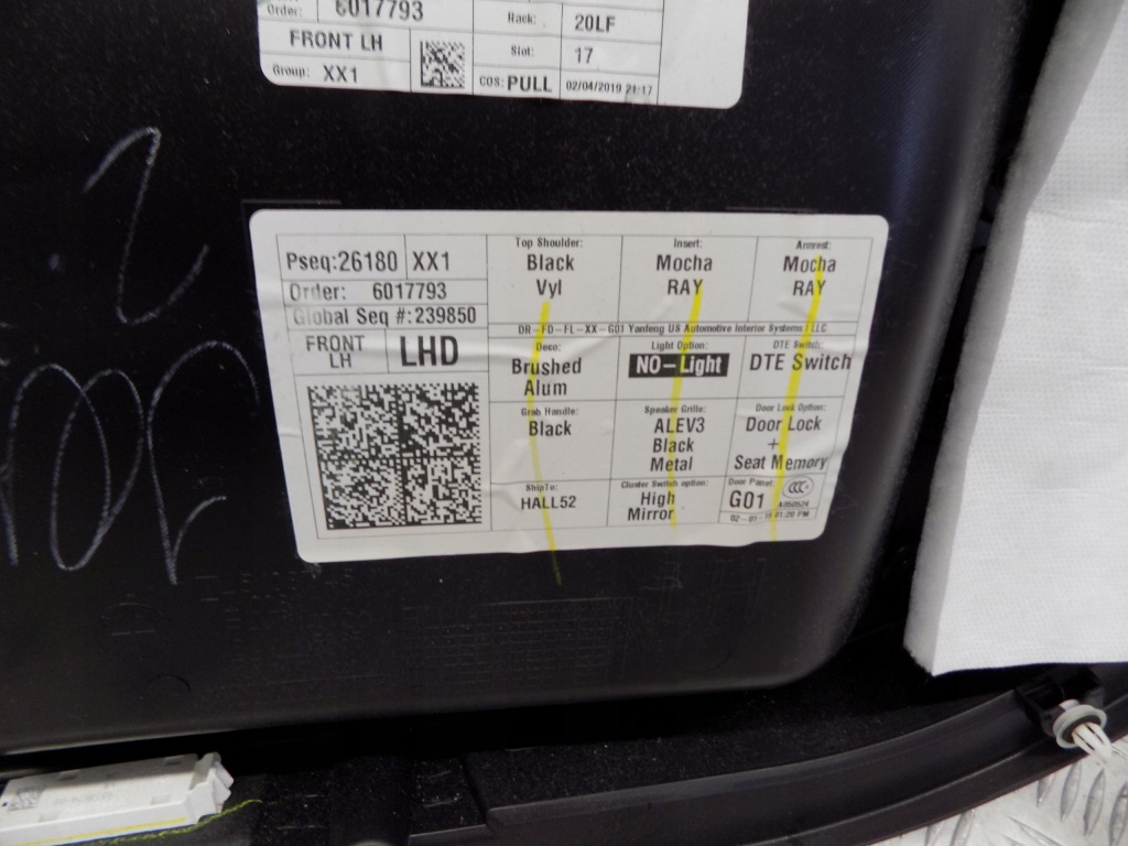 фото №6, Bmw x3 g01 обивка дверь обшивки перед задняя kpl