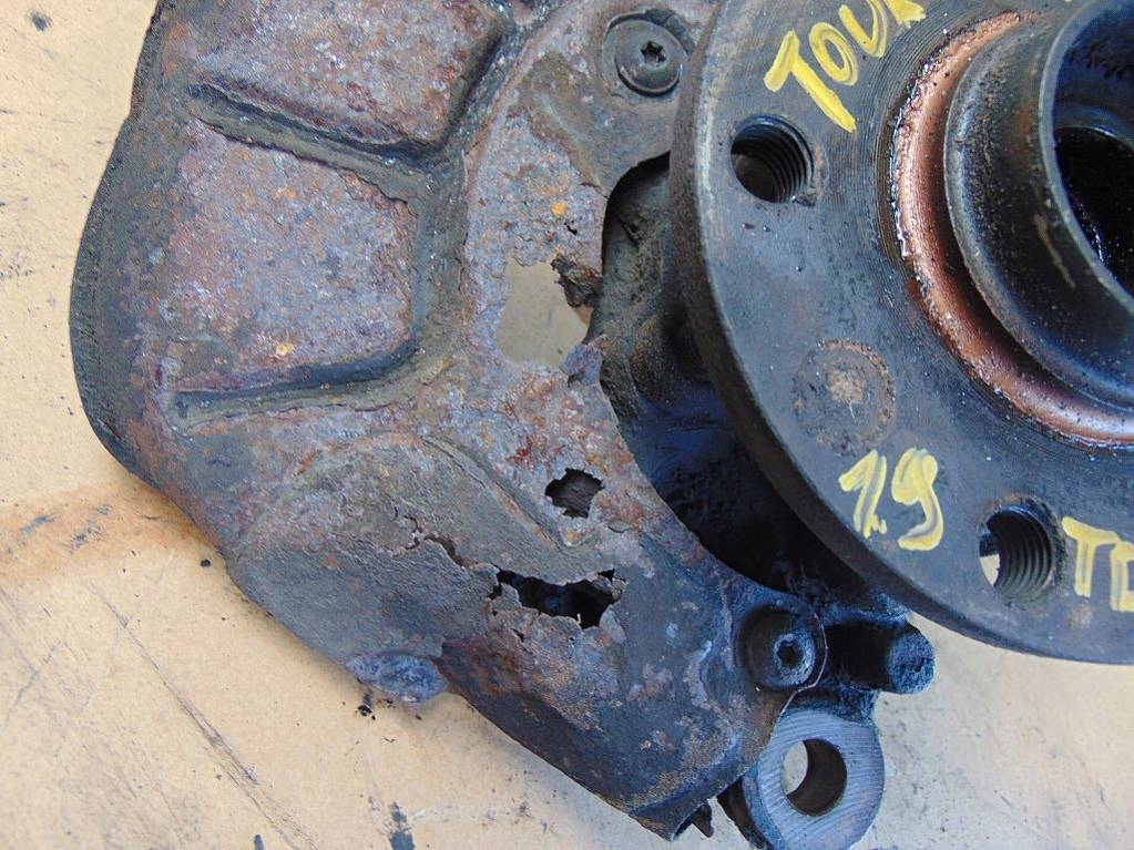 фото №5, Vw touran 1.9tdi 04r поворотний кулак ступиця правий перед