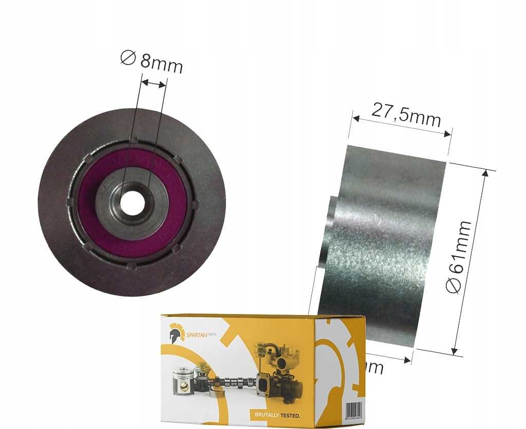 фото №2, Натягувач розподільного валу ролик fiat croma 05+