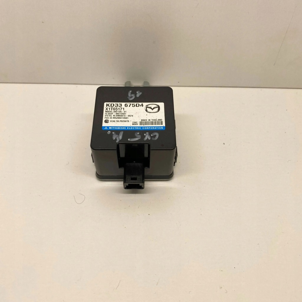 фото №1, Mazda cx-5 ii 2019 модуль / блок керування система запуску безключового