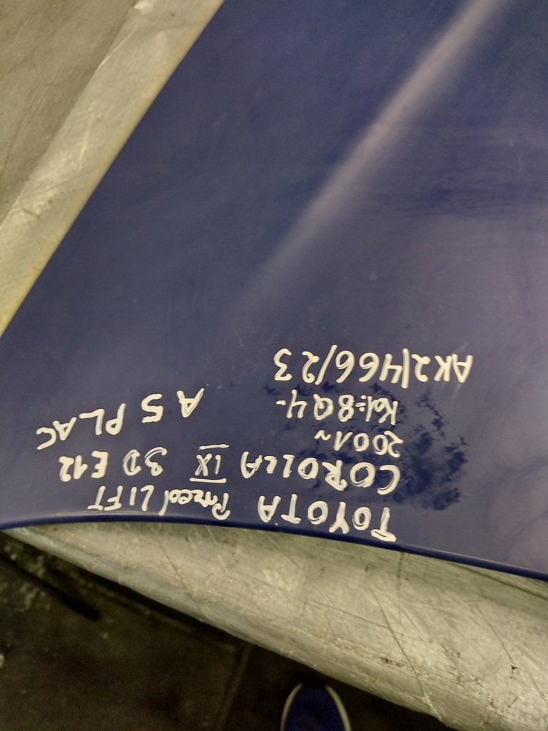 фото №15, Капот, крышка двигателя toyota corolla e12 przed lift hb 3d k:8q4