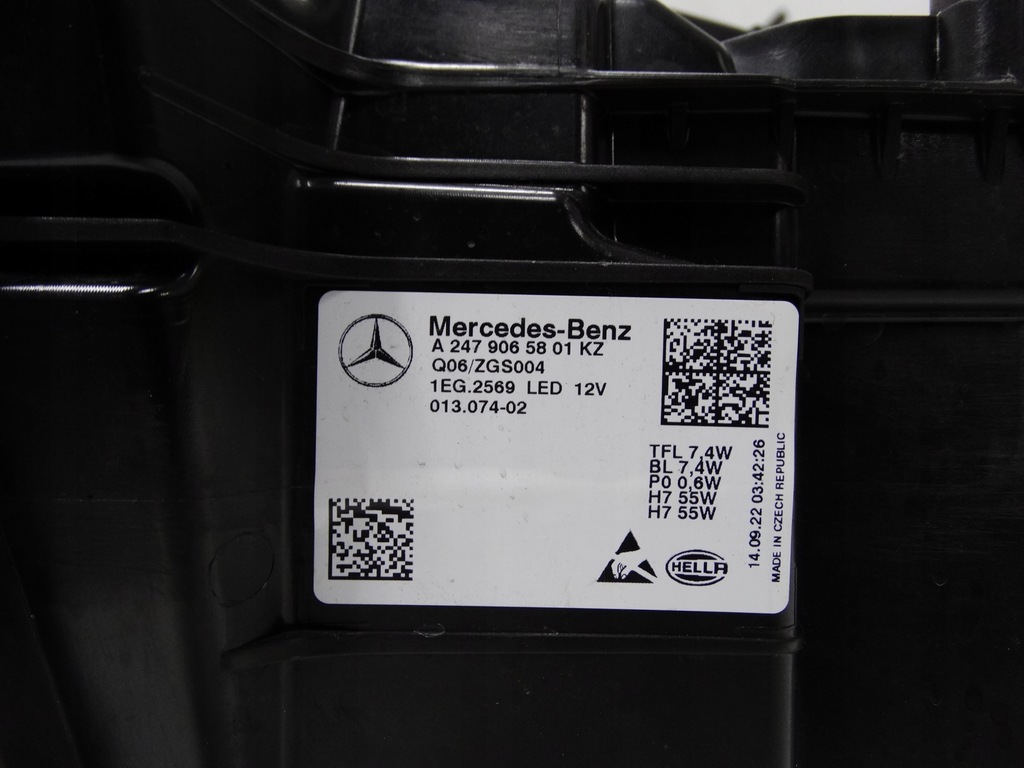 фото №14, Mercedes gla ii h247 19-23 обычная +led a2479065801