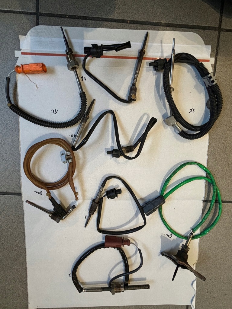 фото №1, 36 mercedes w176 датчик датчик температури вихлопних газів a0225451926