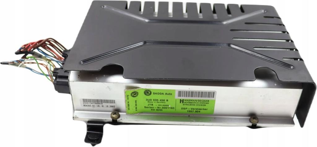 Купить Skoda superb i усилитель радио harman becker 3u0035456b