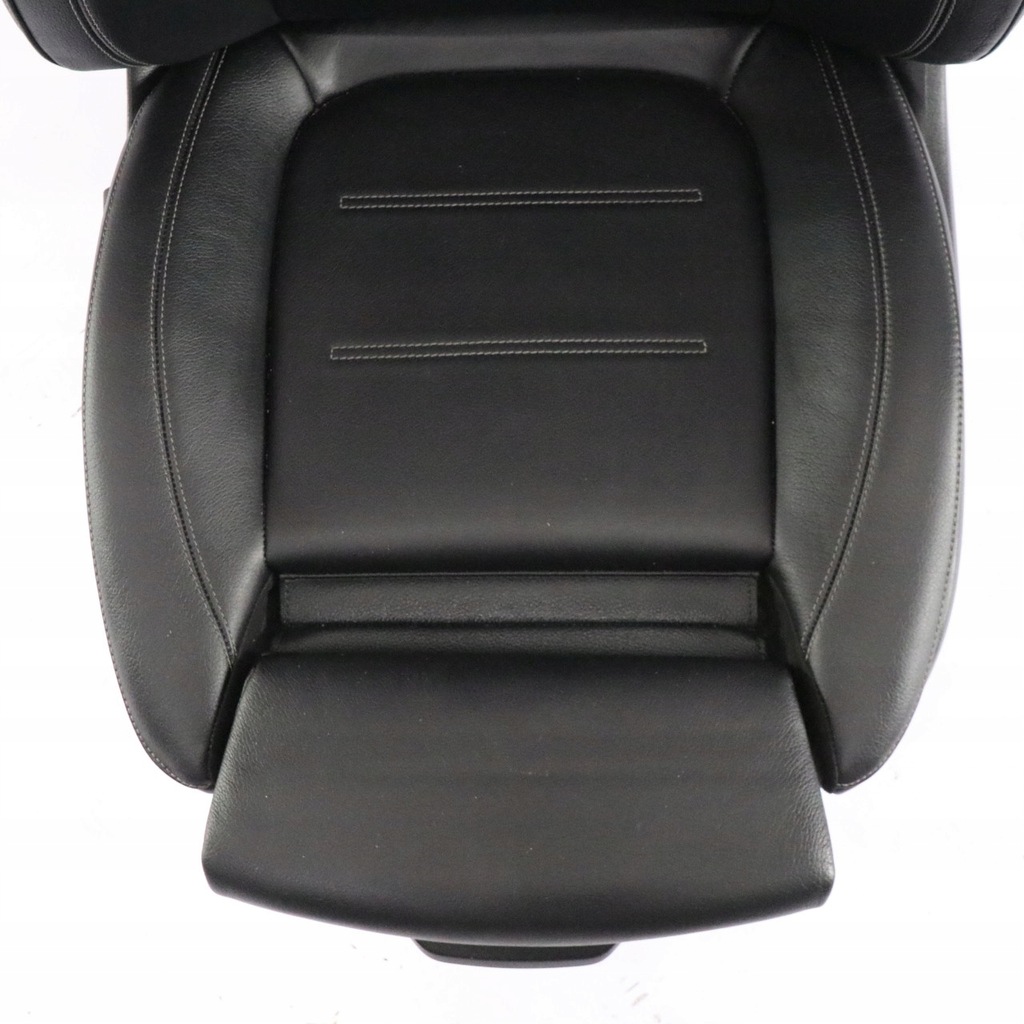 фото №11, Mercedes c118 w177 сиденье правый перед кожа материал полукожа чёрный