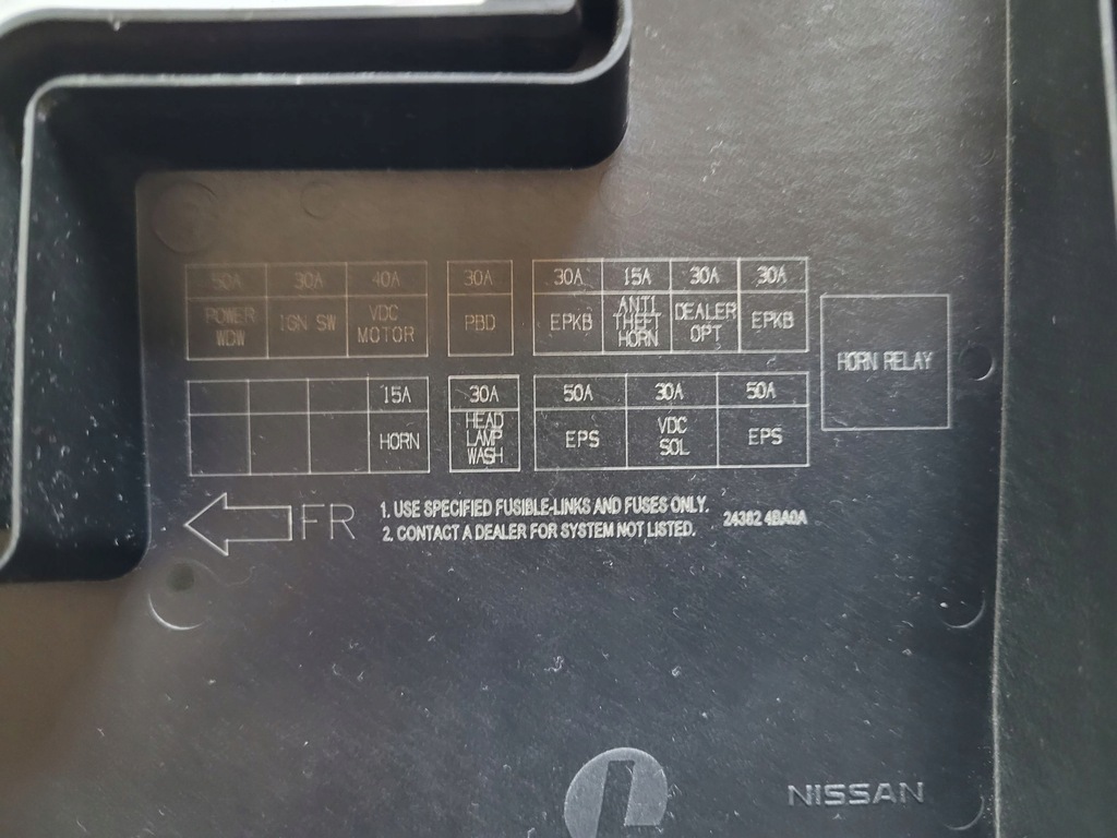 фото №5, Nissan x-trail t32 2016 коробка предохранителей