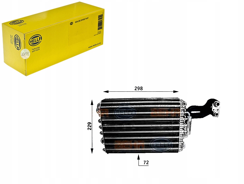 фото №1, Hella испаритель кондиционера