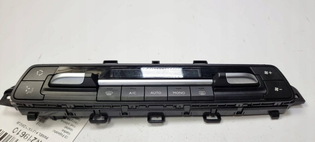 фото №1, Панель кондиционера 98340419zd citroen berlingo iii