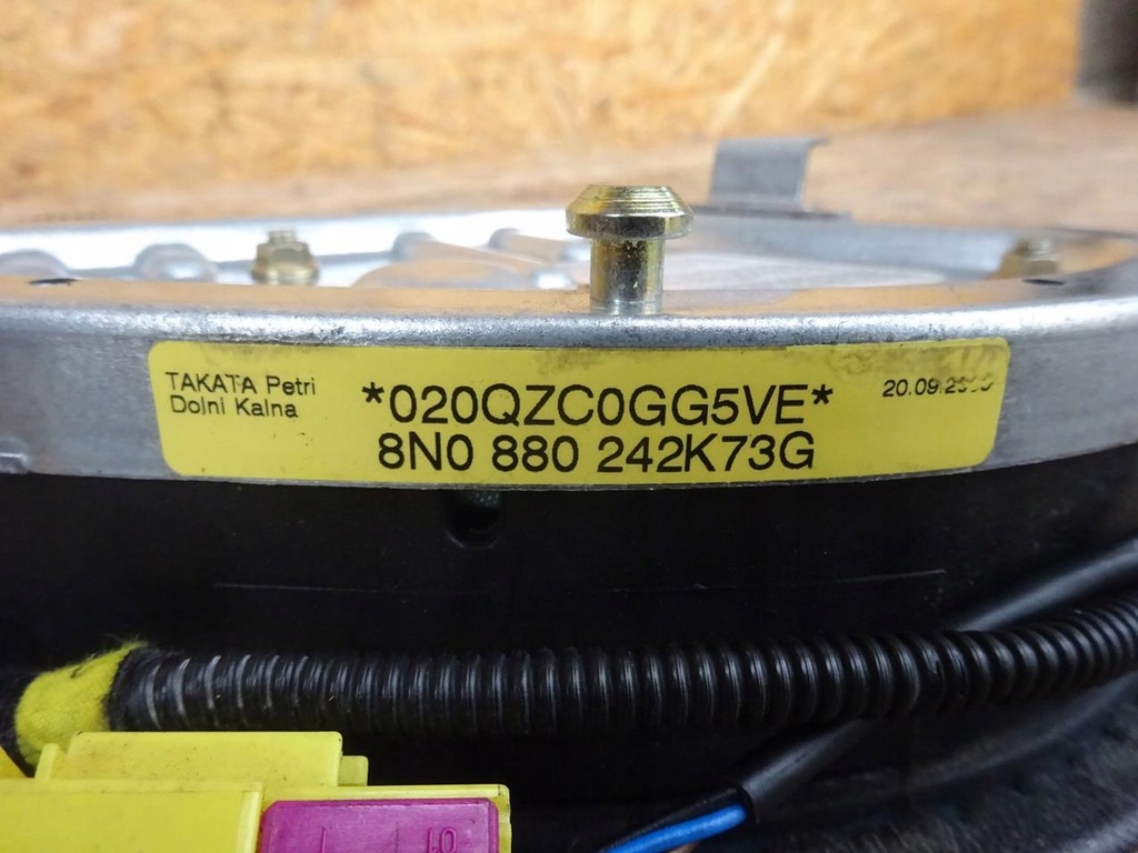 фото №11, Audi tt 8n подушка безопасности подушка воздушная сиденье правая 8n0880242