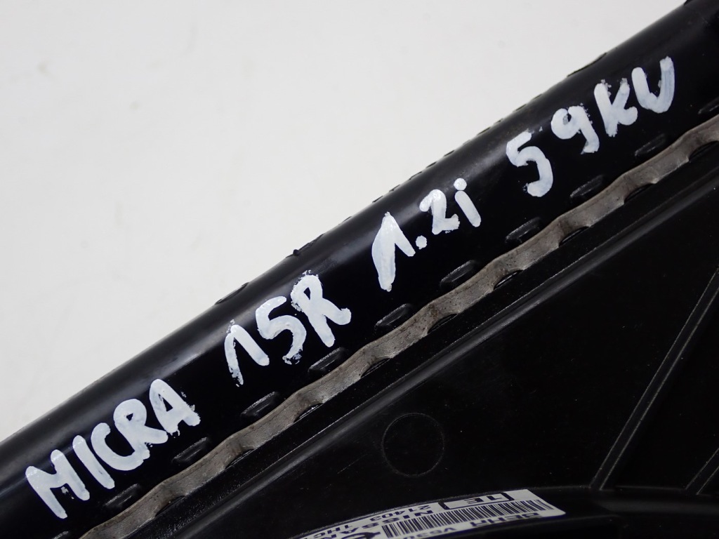 фото №13, Комплект радиатор wody кондиционер вентилятор nissan micra k13 1.2i 2015r 59kw