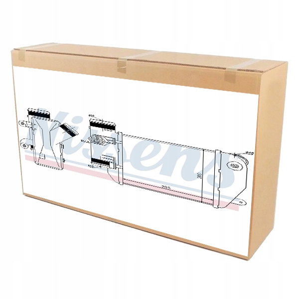 Купить Nissens 96576 радиатор воздуха наддувочный