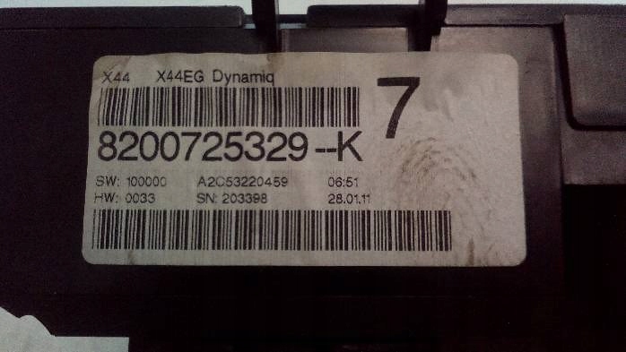 фото №7, Счетчик renault twingo ii 1,5 dci 8200725329