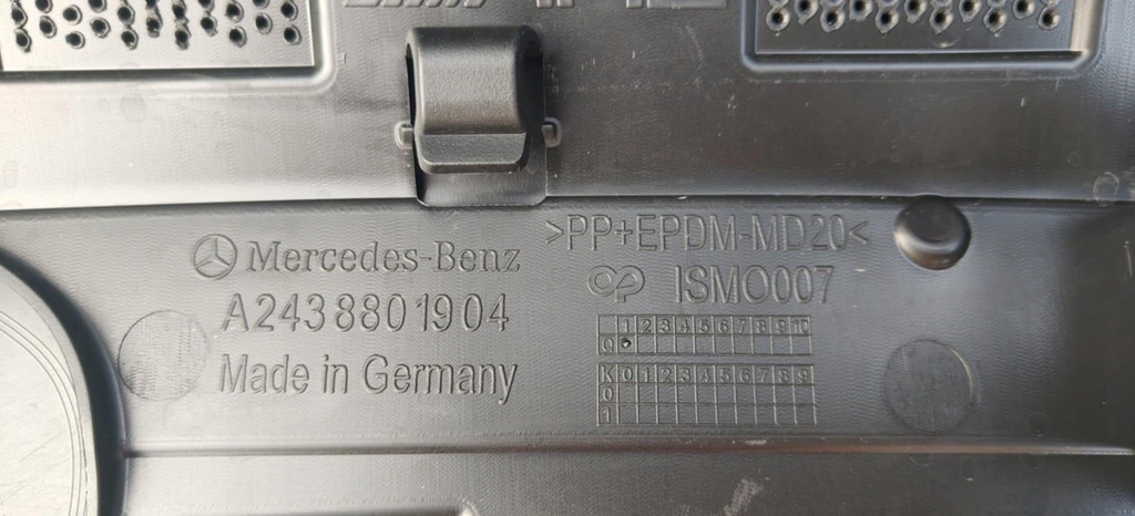 фото №11, Накладка бампера задня mercedes eqb x243 a2438852202