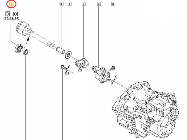 фото №6, Oryg подшипник опоры полуось renault trafic master iii 2.0
