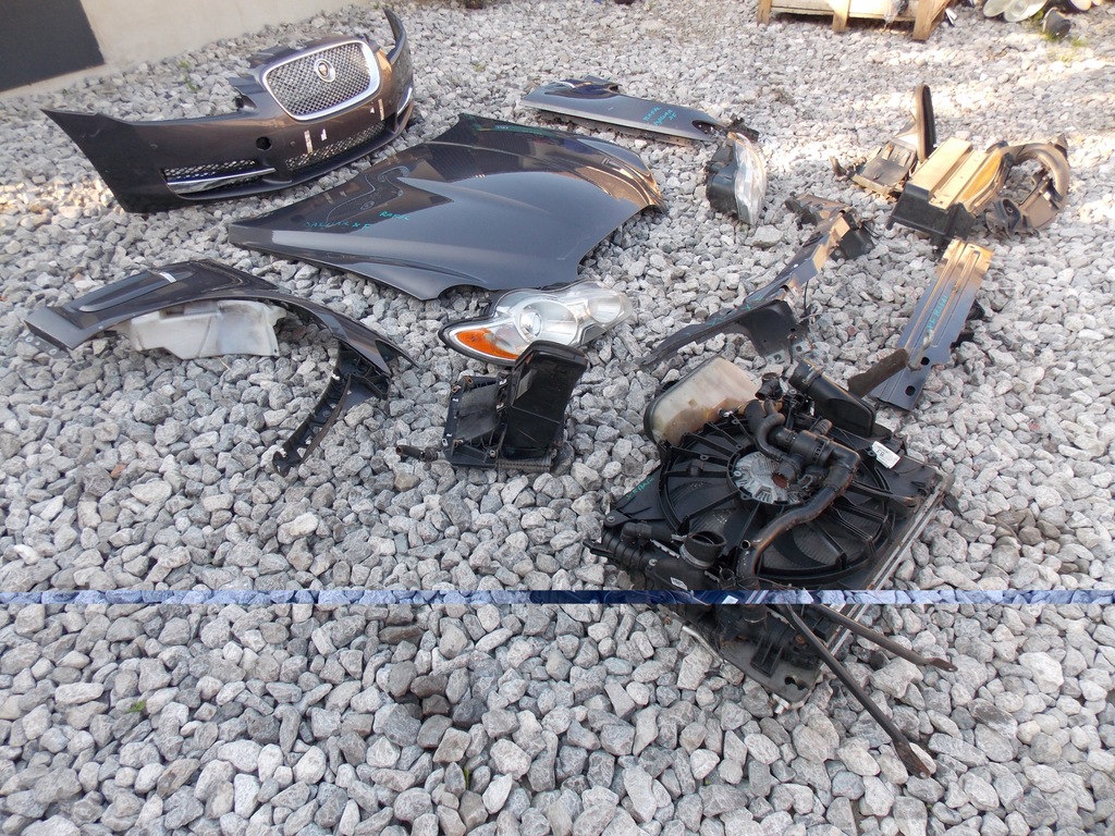 фото №7, Капот бампер перед крыло jaguar xf 3.0 v6 d