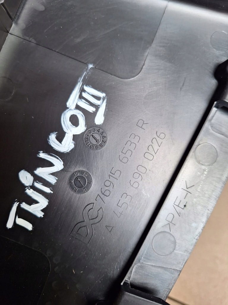 фото №3, Захист стійка права обшивка праве renault twingo iii 16r 1,0 sce