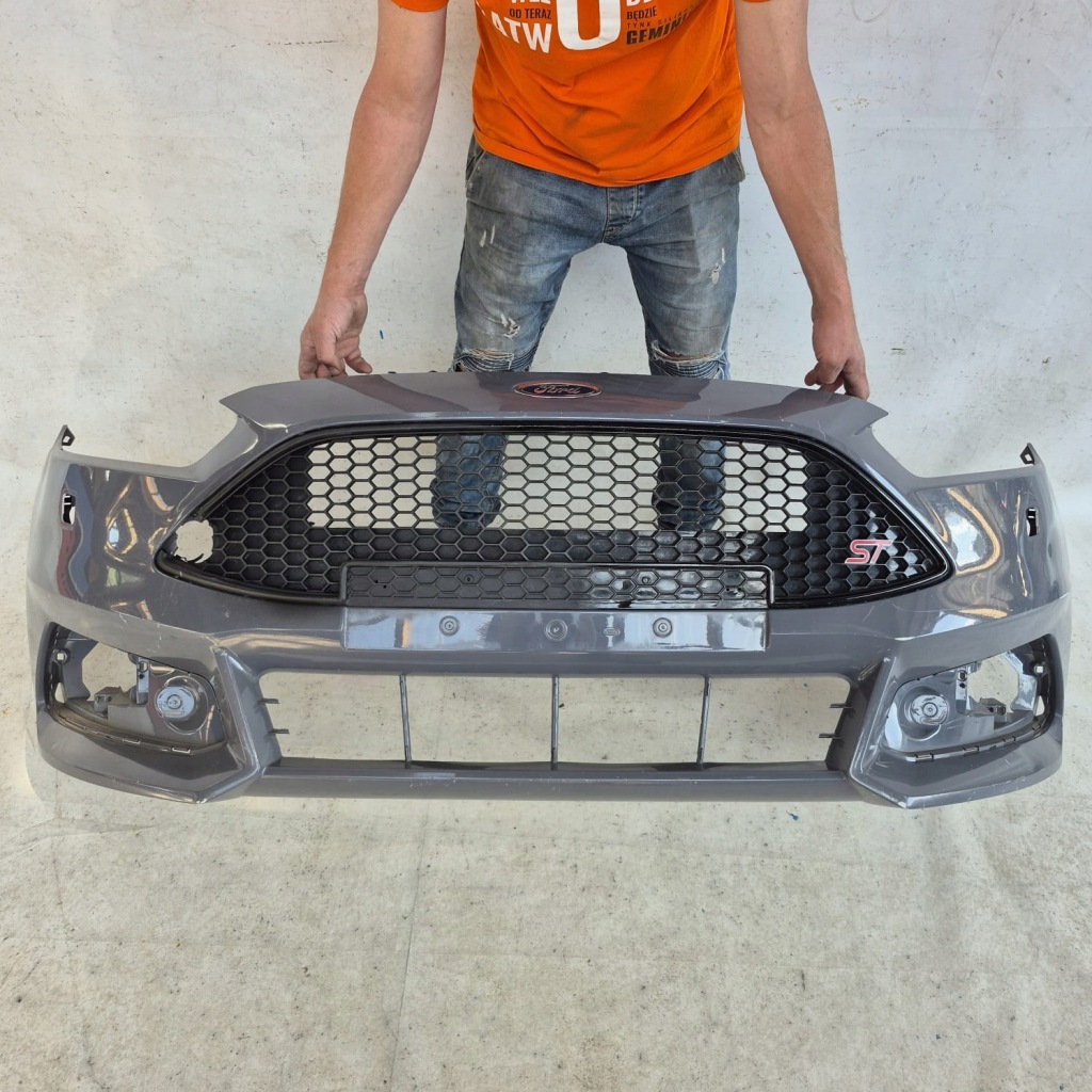 фото №1, Ford focus iii 3 mk3 st lift 14-18 бампер перед передний sprysk