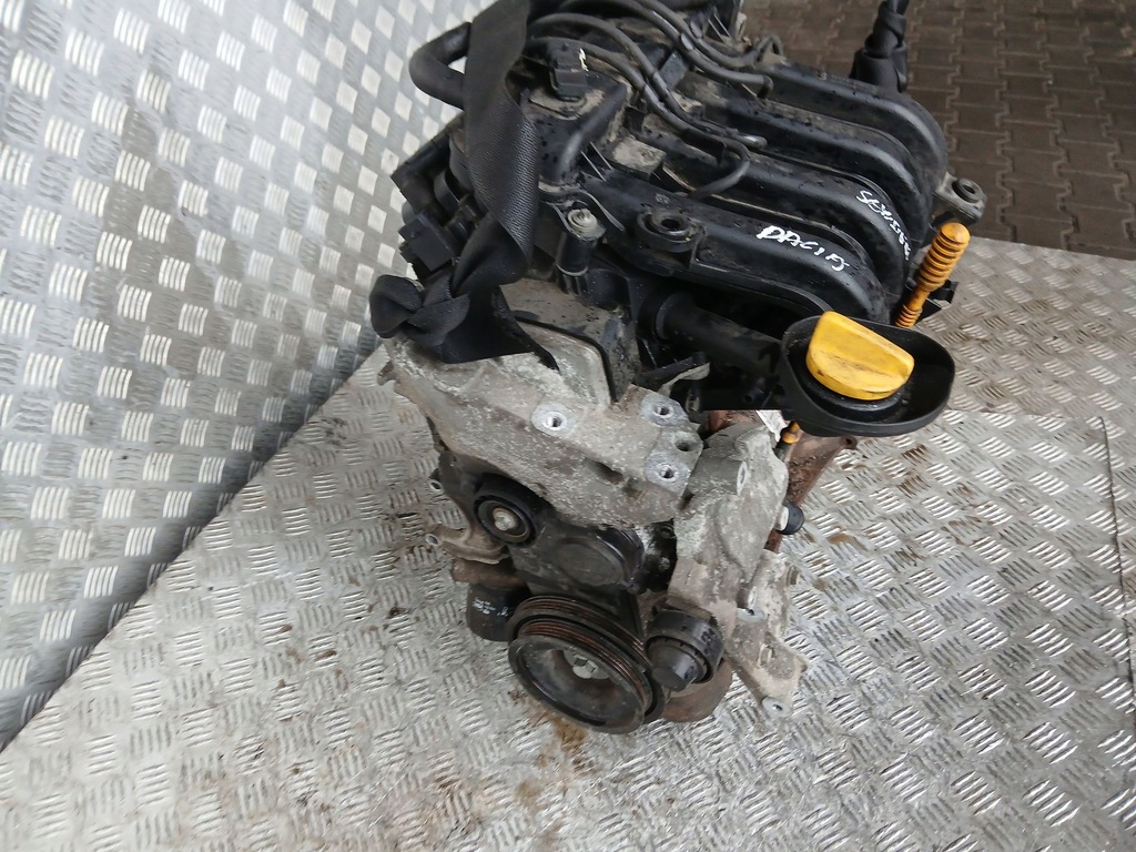 фото №8, Dacia sandero ii logan renault двигатель d4f 732 d4ff732 1.2 16v 2014r