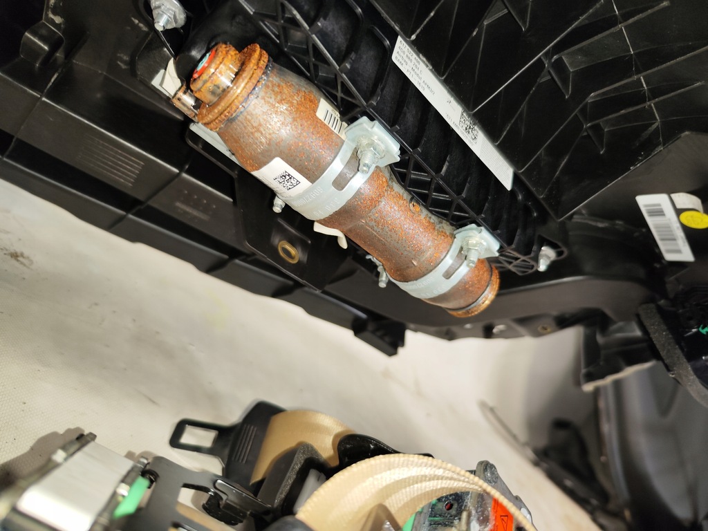 фото №5, Подушки безопасности комплект приборная панель ремни коричневый audi a6 c7 s-line