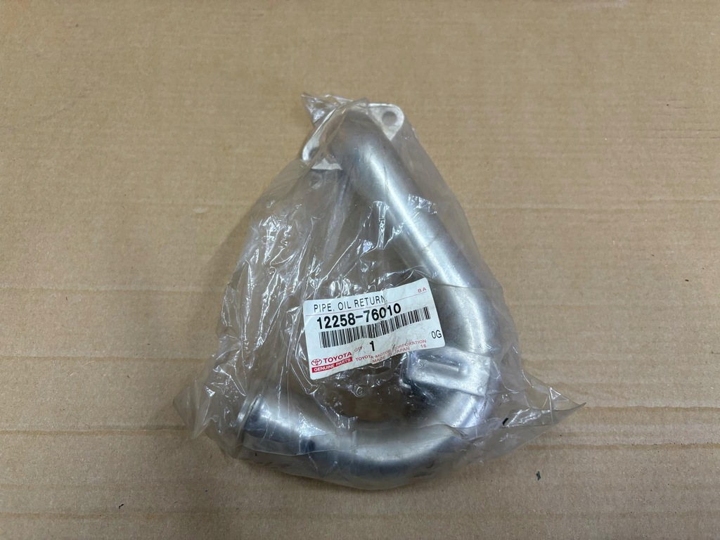 фото №1, Труба шланг зворотний оливи toyota estima previa 12258-76010