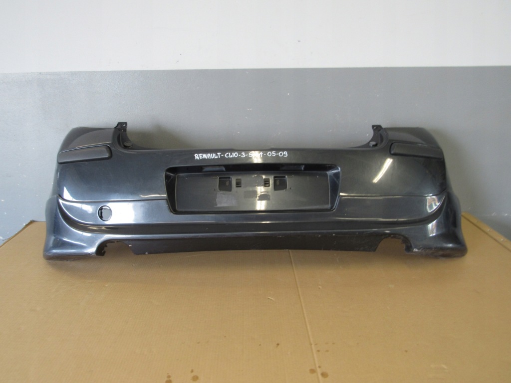 фото №1, Renault clio 3 sport 2005-2009 бампер задняя задний