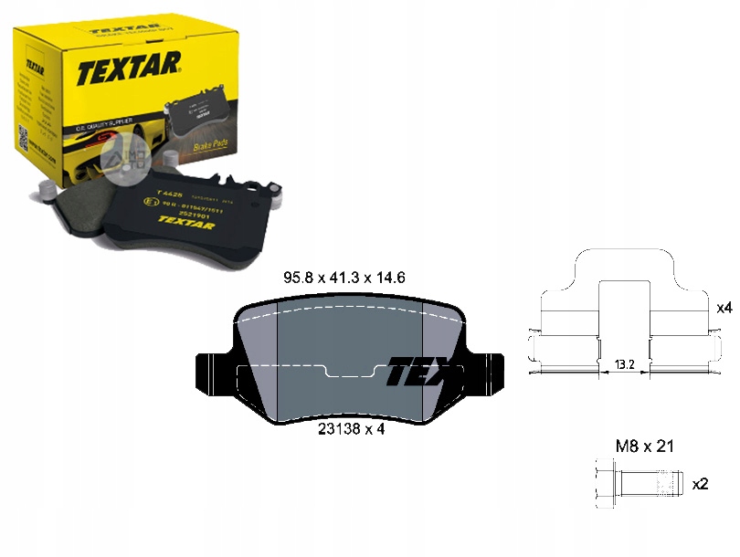 Тормозные колодки ham. mercedes a-klasa w168/vaneo Цена