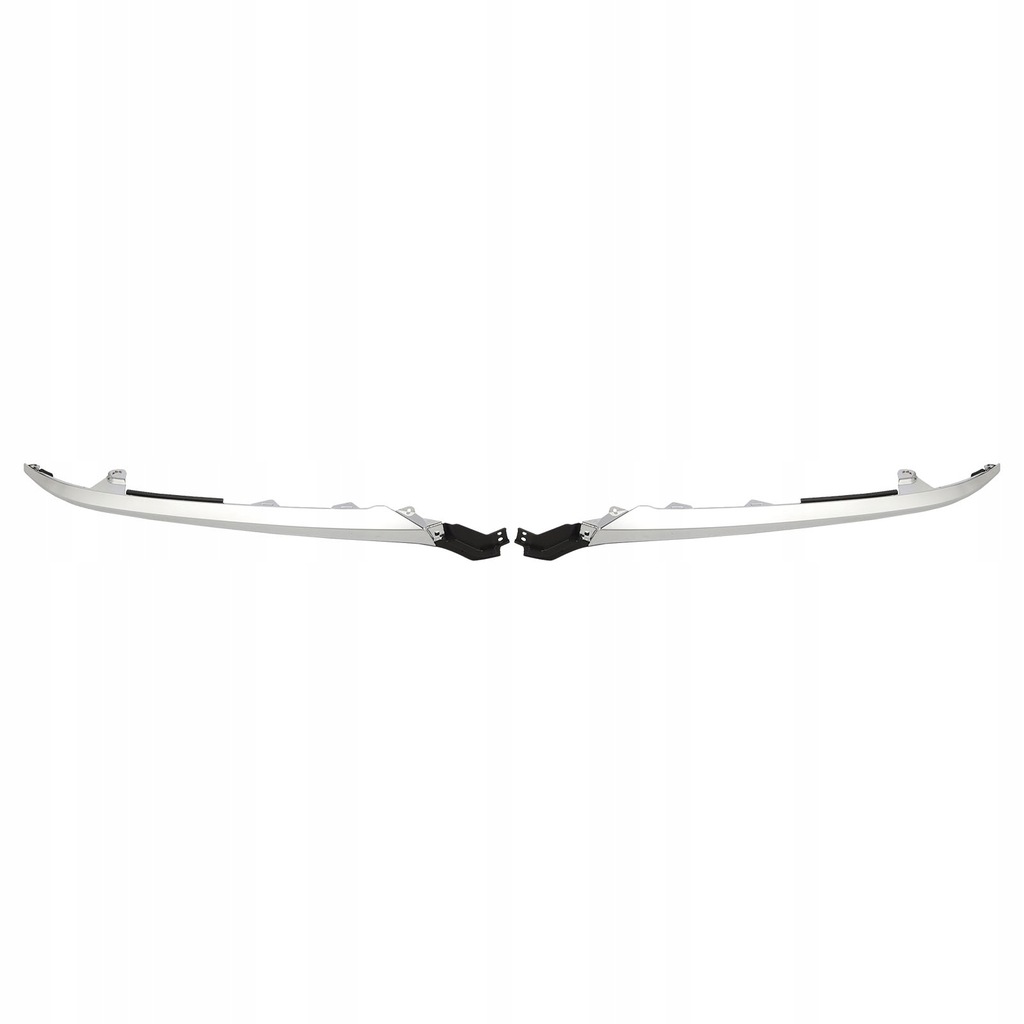 фото №11, 1 пара передний верхний фара хромированная молдинг