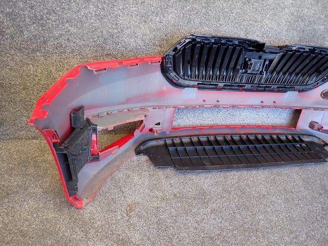 фото №9, Skoda fabia iv бампер передній перед впуск повітря