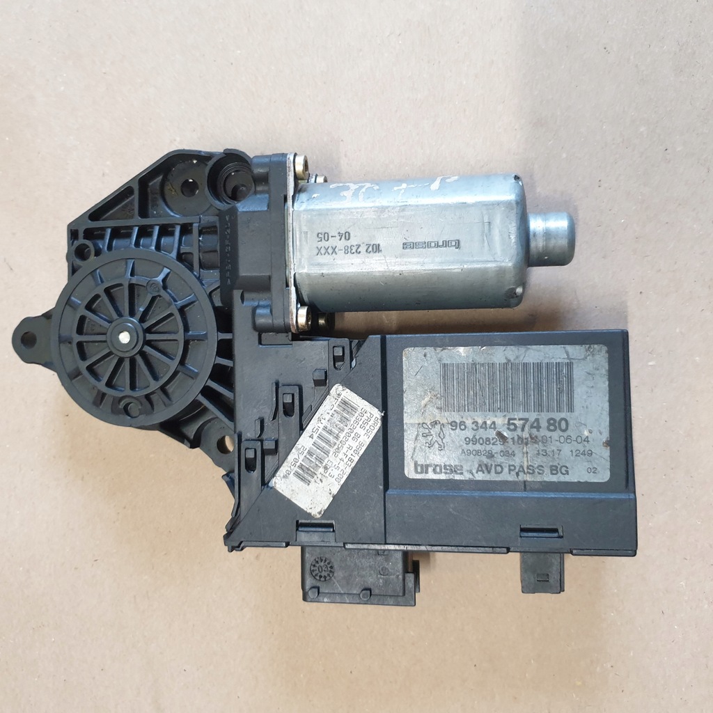 фото №1, Моторчик модуль скло правий перед peugeot 307 sw