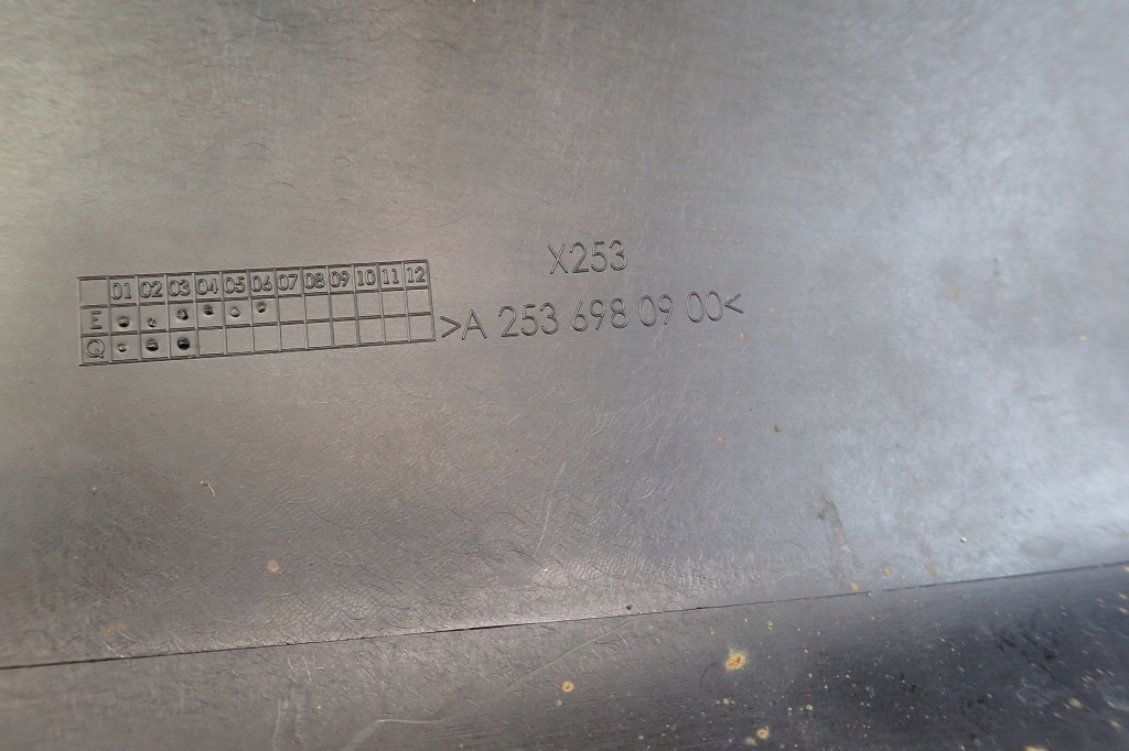 Mercedes w253 x253 15-nakładka защита молдинг порог правая a2536980900 rh Оригинал