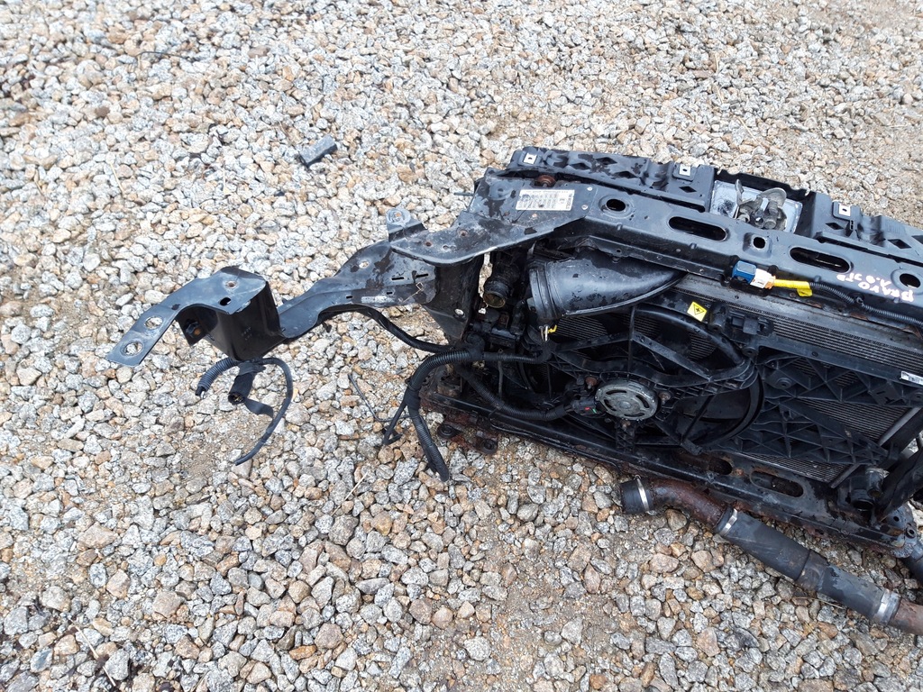 фото №4, Fiat bravo jtd pas передний радиатор демонтаж