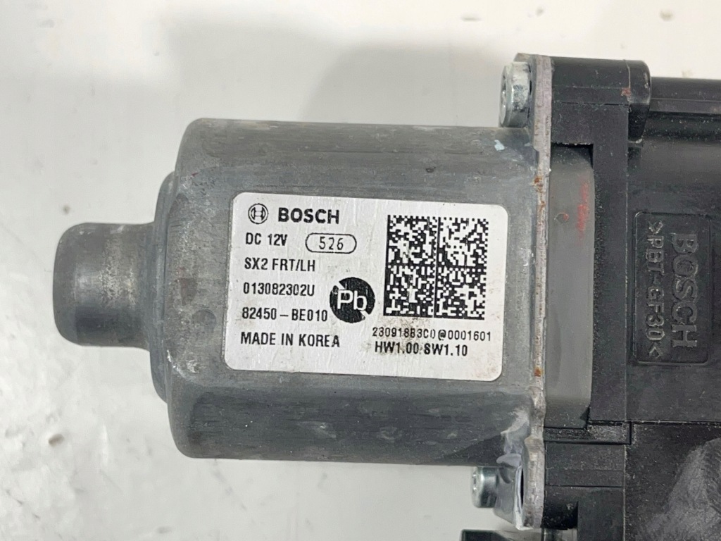 Моторчик подъемника стекло купе перед сторона левая kona 2 82450be010 с Разборки