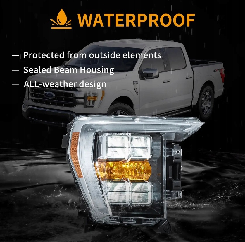 фото №6, Ford f150 f-150 2021-2023 лампа лампы led vland комплект левая + правая