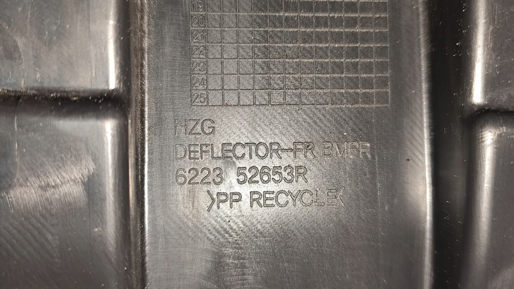 фото №10, Renault koleos ii 2017- защита бампера передний pod бампер 622352653r