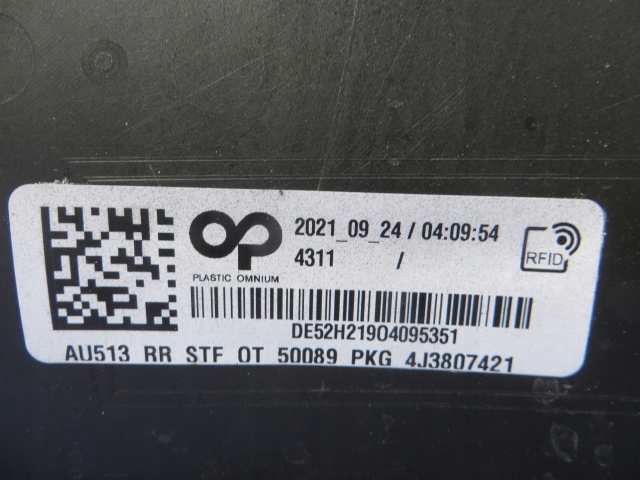 фото №9, Audi e-tron gt gtrs 4j3 бампер задній задня 2021-